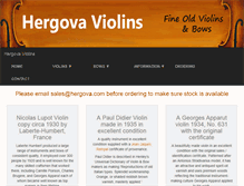 Tablet Screenshot of hergova.com